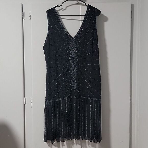 Unique Vintage Flapper Dress - Picture 1 of 4